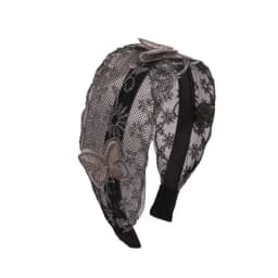 Fashion Vintage Lace Hair Hoop Anti Slip Hollow Lace Hairband Head Wrap Hair Accessories Elegant Women's Wide Headband Daily Use