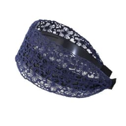Fashion Vintage Lace Hair Hoop Anti Slip Hollow Lace Hairband Head Wrap Hair Accessories Elegant Women's Wide Headband Daily Use
