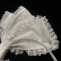 White Bow Lace Headband Sweet and Cute French Retro Headband Lolita Style Photo Prop Hair Accessory Suitable for Women and Girls