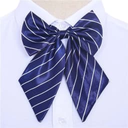 Stripe Airline Stewardess Necktie Korean Style Dots Bowknot Neckties Shirt Accessory Bank Teller Neck Tie