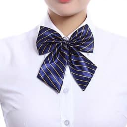 Stripe Airline Stewardess Necktie Korean Style Dots Bowknot Neckties Shirt Accessory Bank Teller Neck Tie