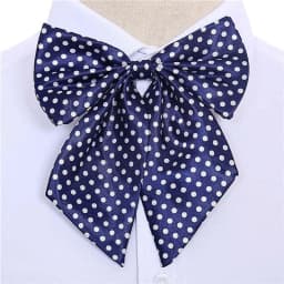 Stripe Airline Stewardess Necktie Korean Style Dots Bowknot Neckties Shirt Accessory Bank Teller Neck Tie