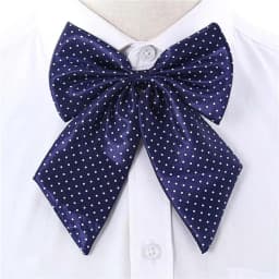 Stripe Airline Stewardess Necktie Korean Style Dots Bowknot Neckties Shirt Accessory Bank Teller Neck Tie