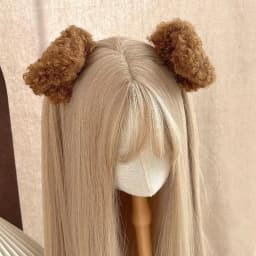 1Pair New Cute Puppy Ears Side Clips For Girls Plush Hairpin Kawaii Barrettes Headwear Kids Hair Accessories Gifts
