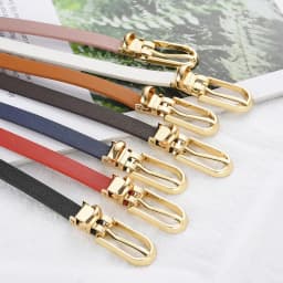 Women's small belt dress Korean version fashionable versatile multi-color simple casual trend needle buckle black thin belt