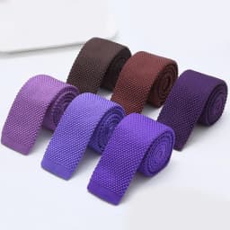 6cm Solid Black White Knitted Neck Ties For Men Formal Fashion Knitting Gray Blue Neckties Casual Neckerchiefs Daily Wear Cravat