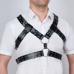 Men'S Decorative Casual Suspenders Belt, Stylish Harness B for Parties, Versatile And Decorative