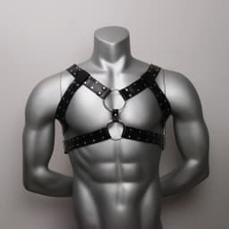 Men'S Decorative Casual Suspenders Belt, Stylish Harness B for Parties, Versatile And Decorative