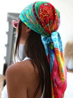 90*90cm Silk Satin Hijabs for Women Luxury Square HeadScarf Satin Bandana Cheveux Soft Neckerchief Hijab Hair Scarves 2026