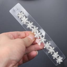 10pcs Alloy Rhinestone Snowflake Hair Clip Women Braided Hairpin Bridal Wedding Hair Accessories