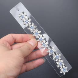 10pcs Alloy Rhinestone Snowflake Hair Clip Women Braided Hairpin Bridal Wedding Hair Accessories