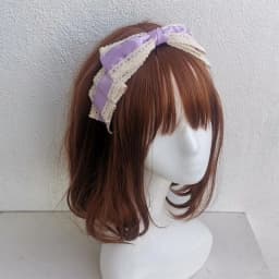 Big Bowknot Hair Hoop Vintage Lace Headband Headwear Fairy Headdress Accs Hair Hoop for Street