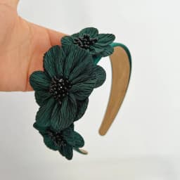 1 Threedimensional Floral Headband Suitable All Seasons,elegantandVersatileexquisite Texture,firmGrip,suitable VariousHairstyles