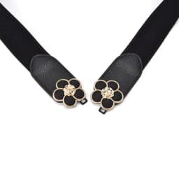 Women Female Ladies Corset Stretch Waistband Wide Waist Wide Belt Flower Belts Elastic Belts Flower Belts