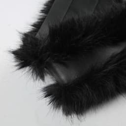 Vintage PU Leather Leather Fur Belt Spicy Girl Punk Belt Retro Korean Style Y2K Waistband Female/Girls