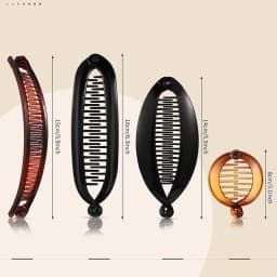 12-Piece Set of Fashionable and Versatile Leopard Print Shiny Banana Clips and Fish-Shaped Hair Clips, Suitable for Ponytails and Curly Hair, Casual Women's Hair Accessories for Parties, Balls, Formal Wear, and Outings