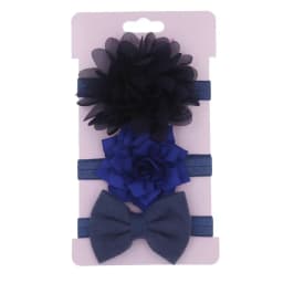 baby Headband Flower Headbands Set Hair Band Sequin Bowknot Headwear Children Kids Princess Girls Hair Accessories 3pcs/Lot