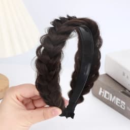 1PC Fishbone Braid Wig Headband High-end Light Luxury Braid Hair Decoration Special Daily Accessories All-season