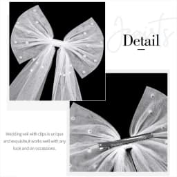 Bride To Be Bow Veil - Bachelorette Party, Wedding Events, Tulle Bow Design, Romantic Elegant, Memorable Accessory