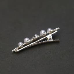 1Pcs Retro Palace Style Pearl Water Diamond Hairpin Elegant Style Side Clip Women's Daily Date Dress Style Versatile Headpiece