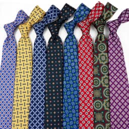 Classic Men's Imitation Silk High Quality Ties Soft Novel Navy Blue Wine Red Paisley Neckties Business Wedding Accessories Gifts
