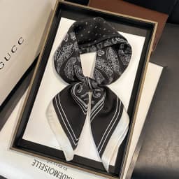 Women 70*70cm Square Silk Scarf/scarves Luxury Wrap 2025 Hair Tie Band Bag Warp Soft Neckerchief Hijab Headscarf Female Foulard