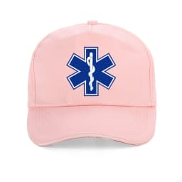 Star of Life Print Hat Cap EMT Paramedic Emergency Medicine Baseball Cap support for those emergency medical profession hats