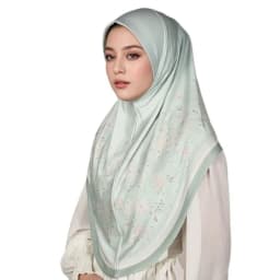 Breathable Eid Al-Fitr Long Floral Turban Cotton Adjustable Printed Arab Lady Headscarf Versatile Elastic Hijab Head Wrap Women