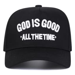 Unisex GOD IS GOOD Letter Embroidery Baseball Caps Spring Autumn Outdoor Adjustable Casual Hats Sunscreen Hat Sports Cap