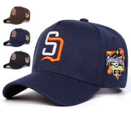 Unisex SD Letter Embroidery Baseball Caps Spring Autumn Outdoor Adjustable Casual Hats Sunscreen Hat Sports Cap