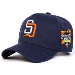 Unisex SD Letter Embroidery Baseball Caps Spring Autumn Outdoor Adjustable Casual Hats Sunscreen Hat Sports Cap