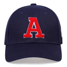 Unisex A Letter Embroidery Baseball Caps Adjustable Casual Hats Spring and Autumn Outdoor Sunscreen Hat