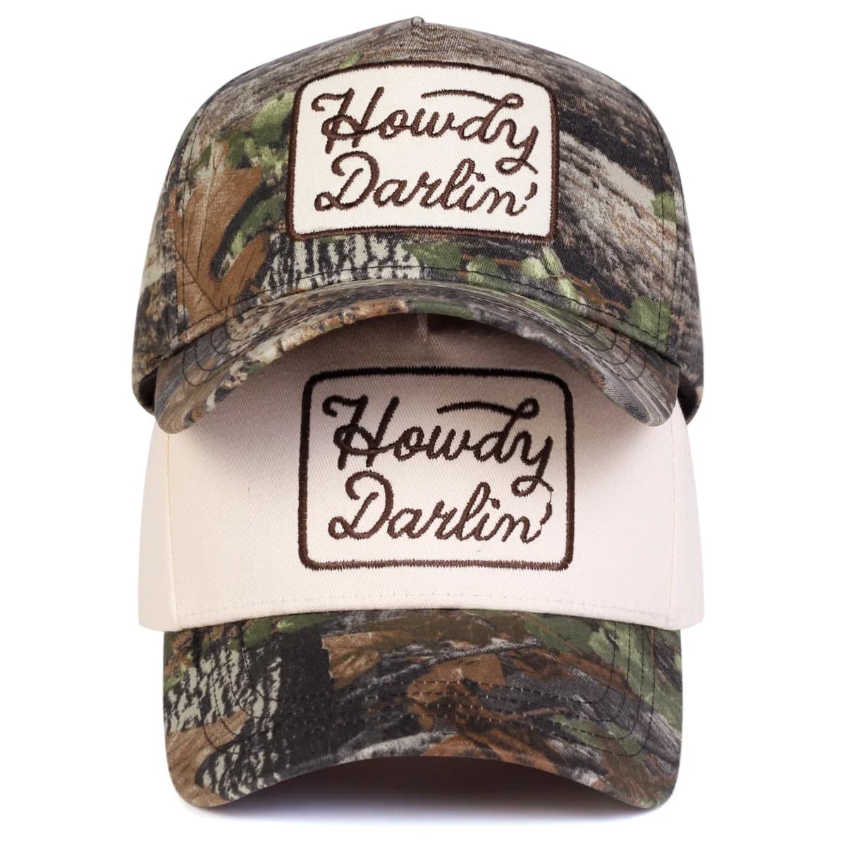 Unisex HOWDY DARLIN Embroidery Baseball Caps Spring and Autumn Outdoor Adjustable Casual Hats Sunscreen Hat Sports Cap