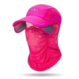 Summer Retractable Eaves Detachable Neck Protection Veil Baseball Cap for Men and Women Outdoor Sun Protection Quick Drying Hat
