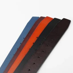 Men's Cowskin Genuine Leather Belt - No Buckle Belt Body for Smooth Buckle, 5 Colors Cowboys Cowhide Waistband Without Buckle