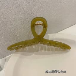 Simple Jelly Color Shark Hair Claw Korean No Slip Large Square Cross Shaped Jaw Clip For Women Girls Thin Thick Hair Accessories