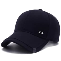 Unisex Square Silver Buckle Label Baseball Caps Spring and Autumn Outdoor Adjustable Casual Hats Hip Hop Cap Sunscreen Hat