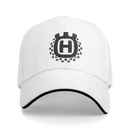 Summer Husqvarna Print Baseball Cap Running Hippie Fashion Custom DIY Sun Trucker Hat Unisex Men Sun-Proof Snapback Cap