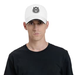 Summer Husqvarna Print Baseball Cap Running Hippie Fashion Custom DIY Sun Trucker Hat Unisex Men Sun-Proof Snapback Cap