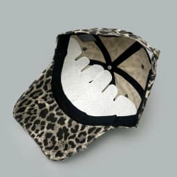 Street Retro Leopard Print Embroidery Baseball Hats New Women Sunshade Broken Style Versatile Personal Fashion Ins Peaked Caps