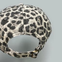 Street Retro Leopard Print Embroidery Baseball Hats New Women Sunshade Broken Style Versatile Personal Fashion Ins Peaked Caps