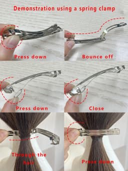 A piece of elegant velvet netting hair accessory featuring double bow hairpins for ladies, suitable for formal events.
