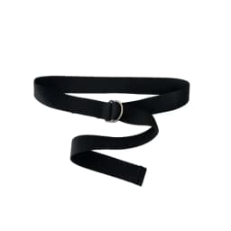 Unisex Belt Adults Adjustable All-Match Waistband Vintage Solid Simple Long Belt with Metal Buckle Elastic Strap for Daily Wear