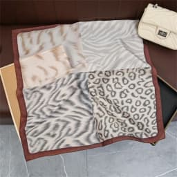 Luxury Brand 2026 Chain Print Square Silk Scarf for Women Hijab Hair Bands 70cm Neckerchief Female Satin Shawl Ribbon Headband