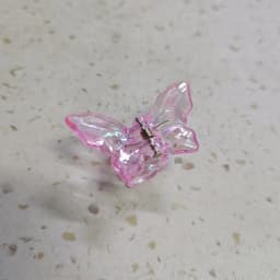 Women's Hair Claw Clips Korean Butterfly Sweet Kawaii Fashionable Transparent Hair Grab High-quality Hair Accessories For Girl