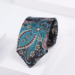 Super Soft Ties Men's Fashion Paisley Dot 8cm Necktie For Men Wedding Business Meeting Gravata Colorful Novelty Printing Tie
