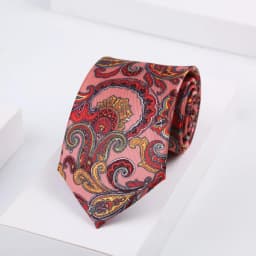 Super Soft Ties Men's Fashion Paisley Dot 8cm Necktie For Men Wedding Business Meeting Gravata Colorful Novelty Printing Tie