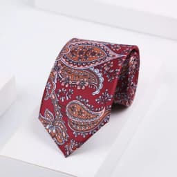 Super Soft Ties Men's Fashion Paisley Dot 8cm Necktie For Men Wedding Business Meeting Gravata Colorful Novelty Printing Tie