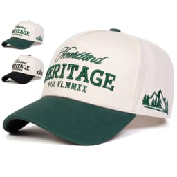 Unisex HERITAGE Letter Embroidery Baseball Caps Spring Autumn Outdoor Adjustable Casual Hats Sunscreen Hat Sports Cap