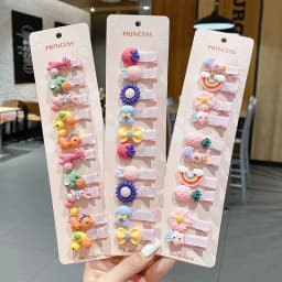 No Hair Damage Girls Hairpin Bangs Clip Little Girl Duckbill Less Hair Volume Baby Accessories Children's Hairpin
